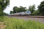 Amtrak 124 with train 04T heading East